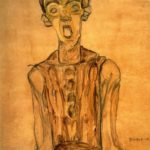 Egon-Schiele-Autoritratto-urlante-arte-svelata